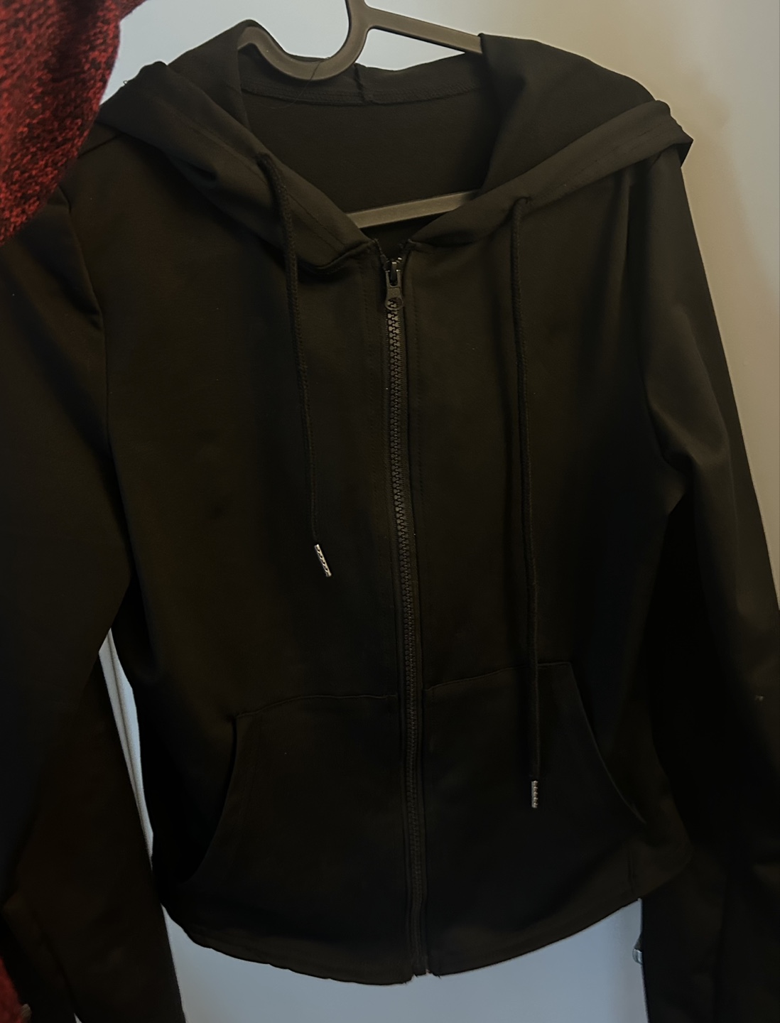 Black Zip-Up Hoodie - photo 3