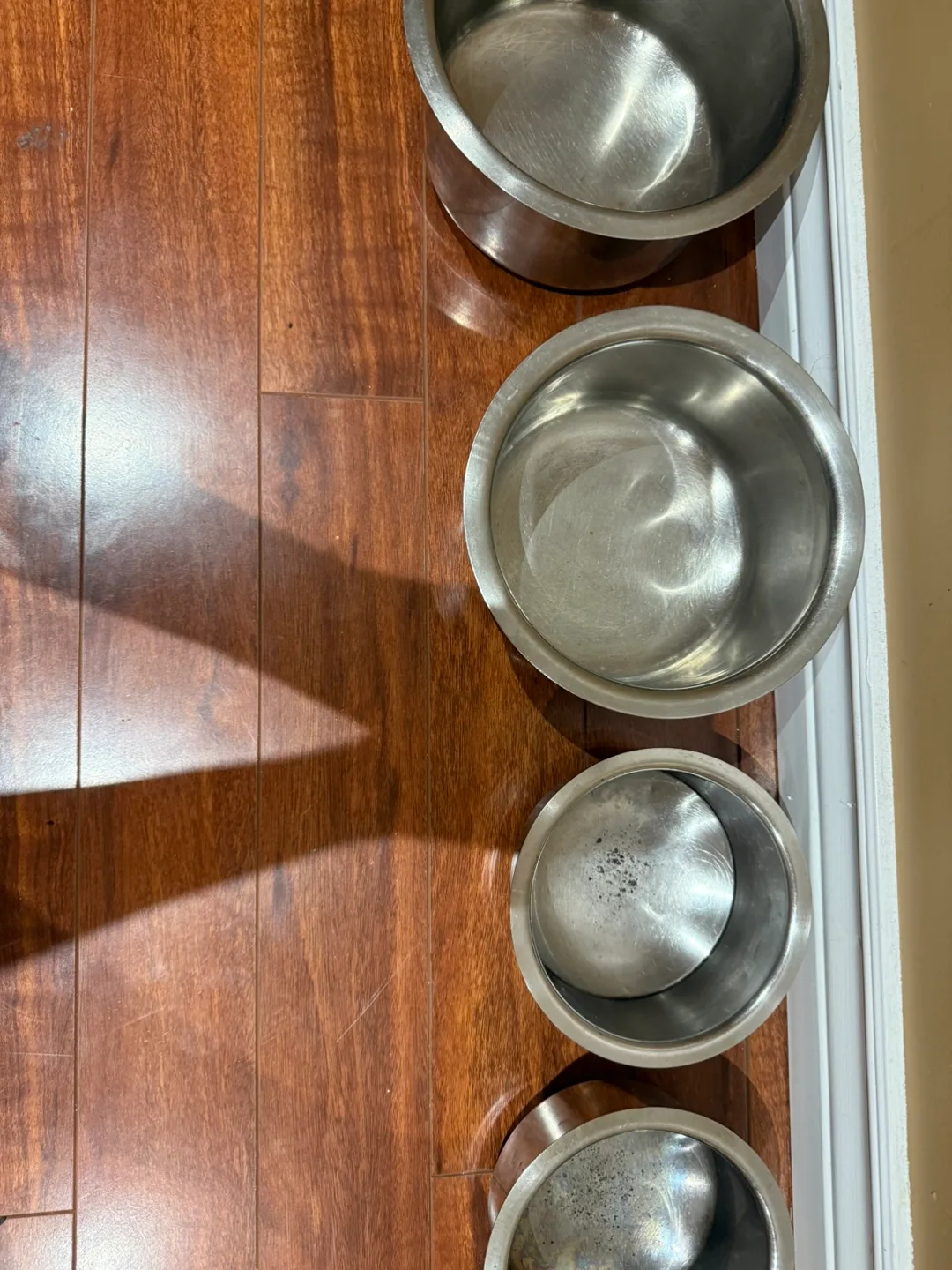 Set of 4 Stainless Steel Bowls 💚 image indicator(2)