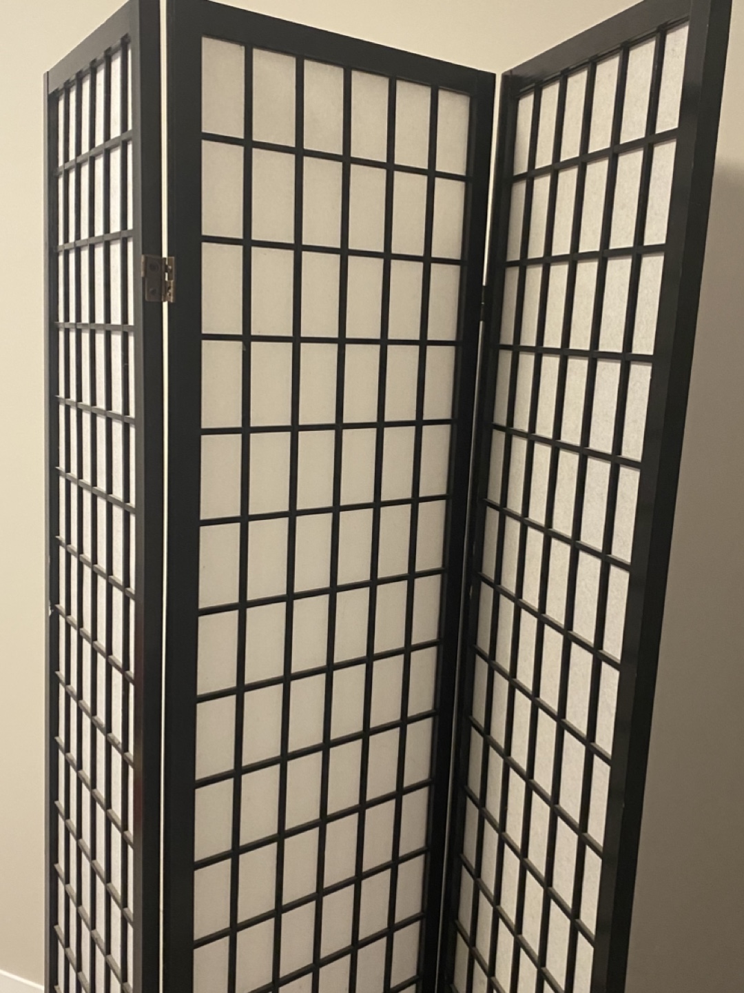 Three Panel Room Divider