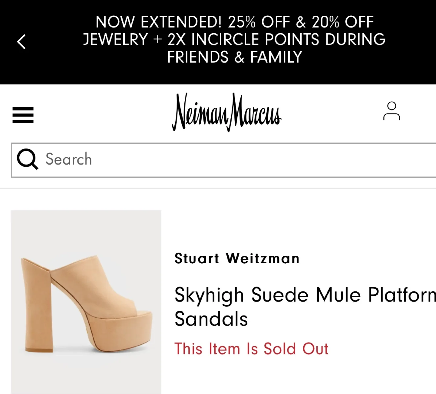 Stuart Weitzman Skyhigh Real Suede Platform Sandals image indicator(6)