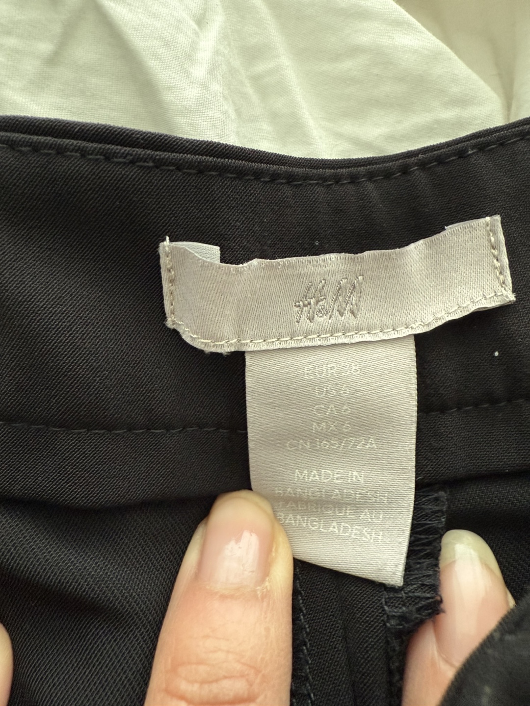 H&M Black Wide Leg Trousers - photo 3