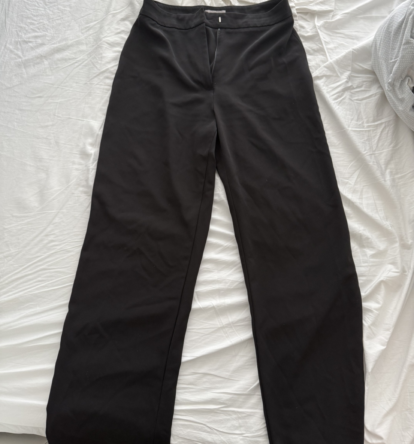 H&M Black Wide Leg Trousers