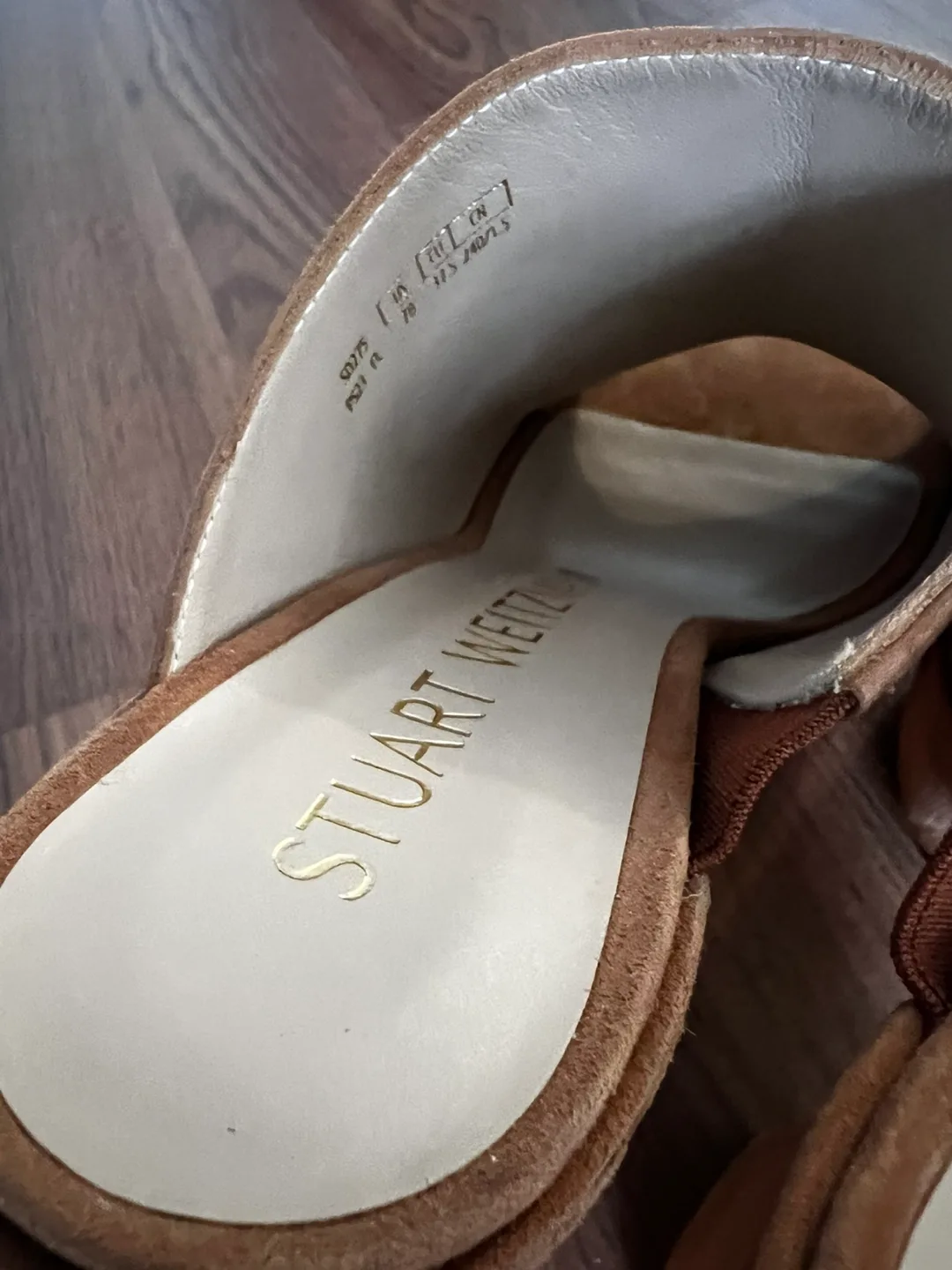 Stuart Weitzman Skyhigh Real Suede Platform Sandals image indicator(5)