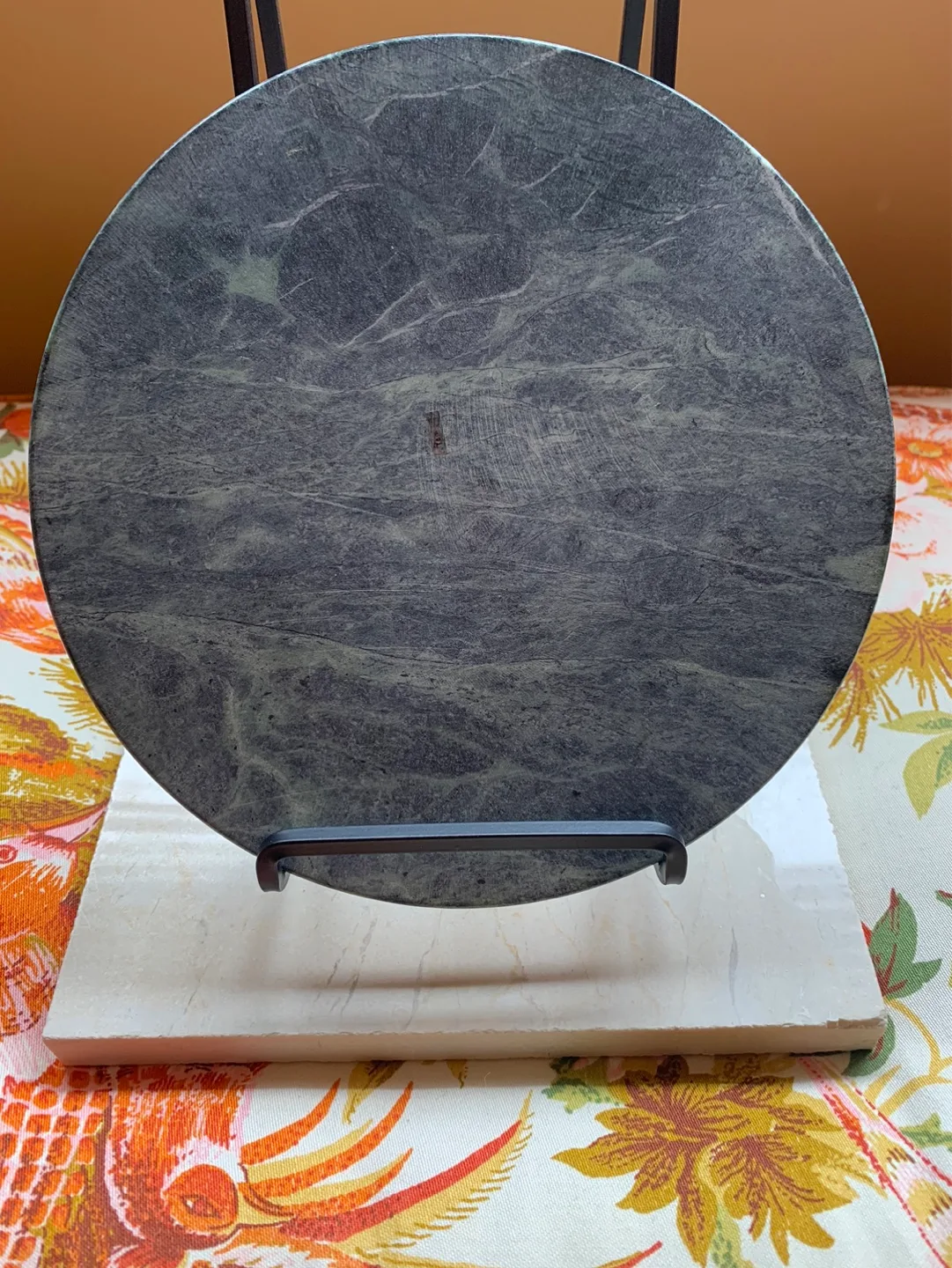 Seagull Pewter and Green Marble Cheese Board image indicator(4)
