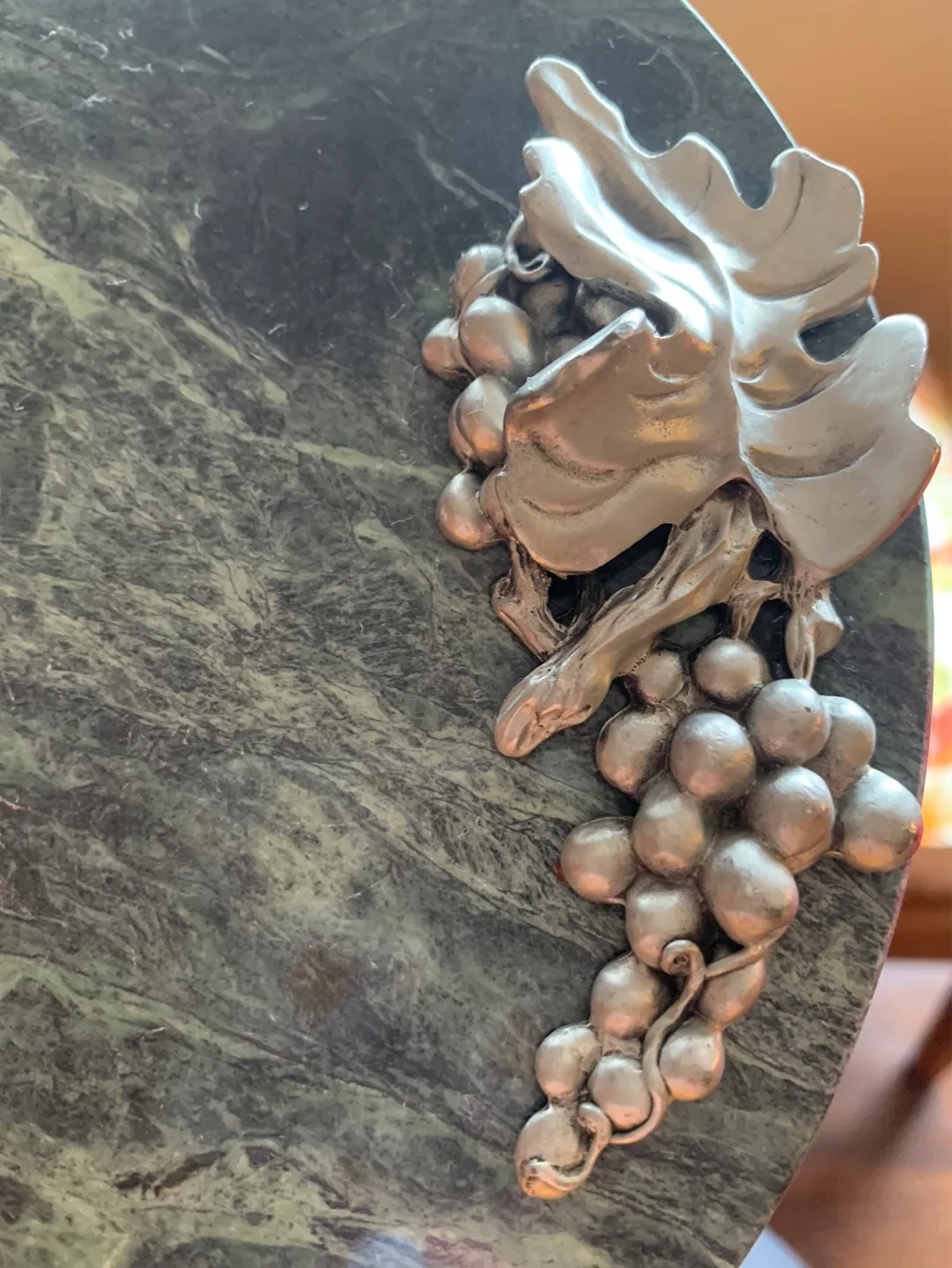 Seagull Pewter and Green Marble Cheese Board image indicator(7)