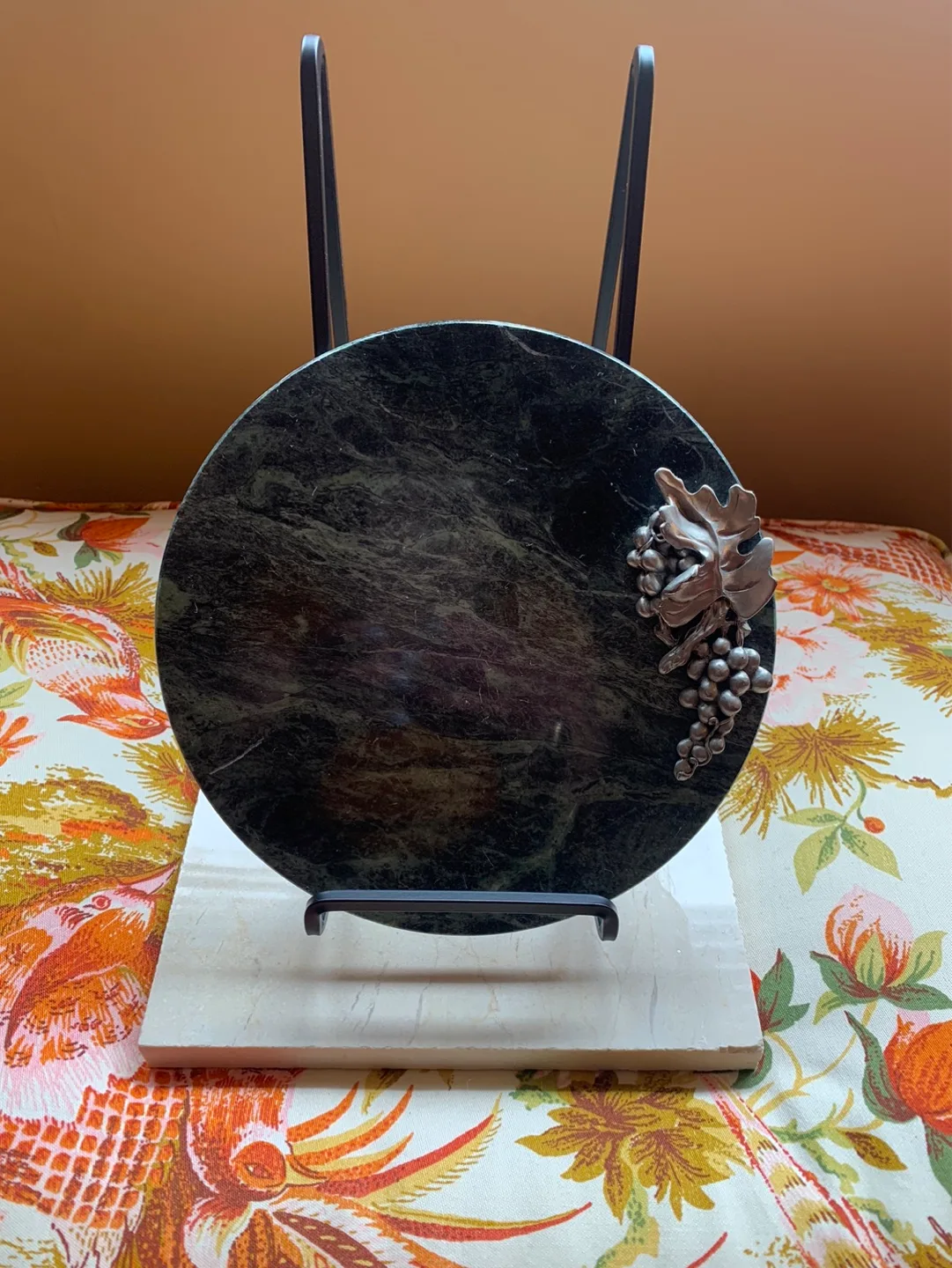 Seagull Pewter and Green Marble Cheese Board image indicator(2)