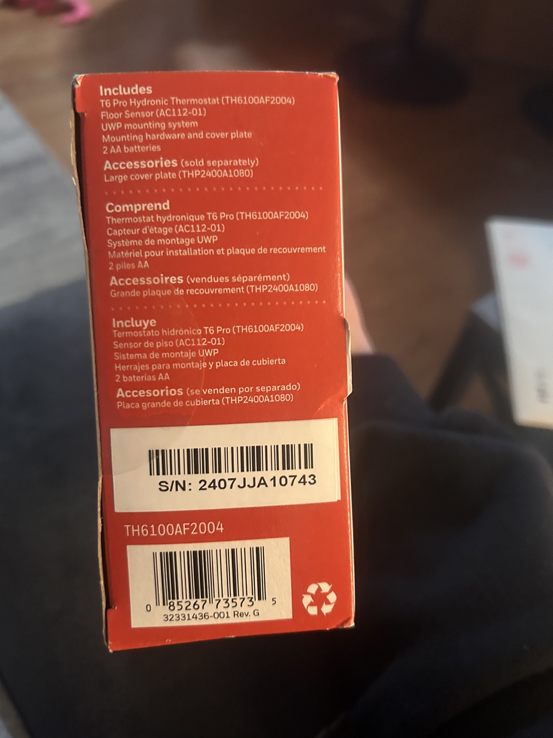 Honeywell Home T6 Pro Hydronic Thermostat - photo 3