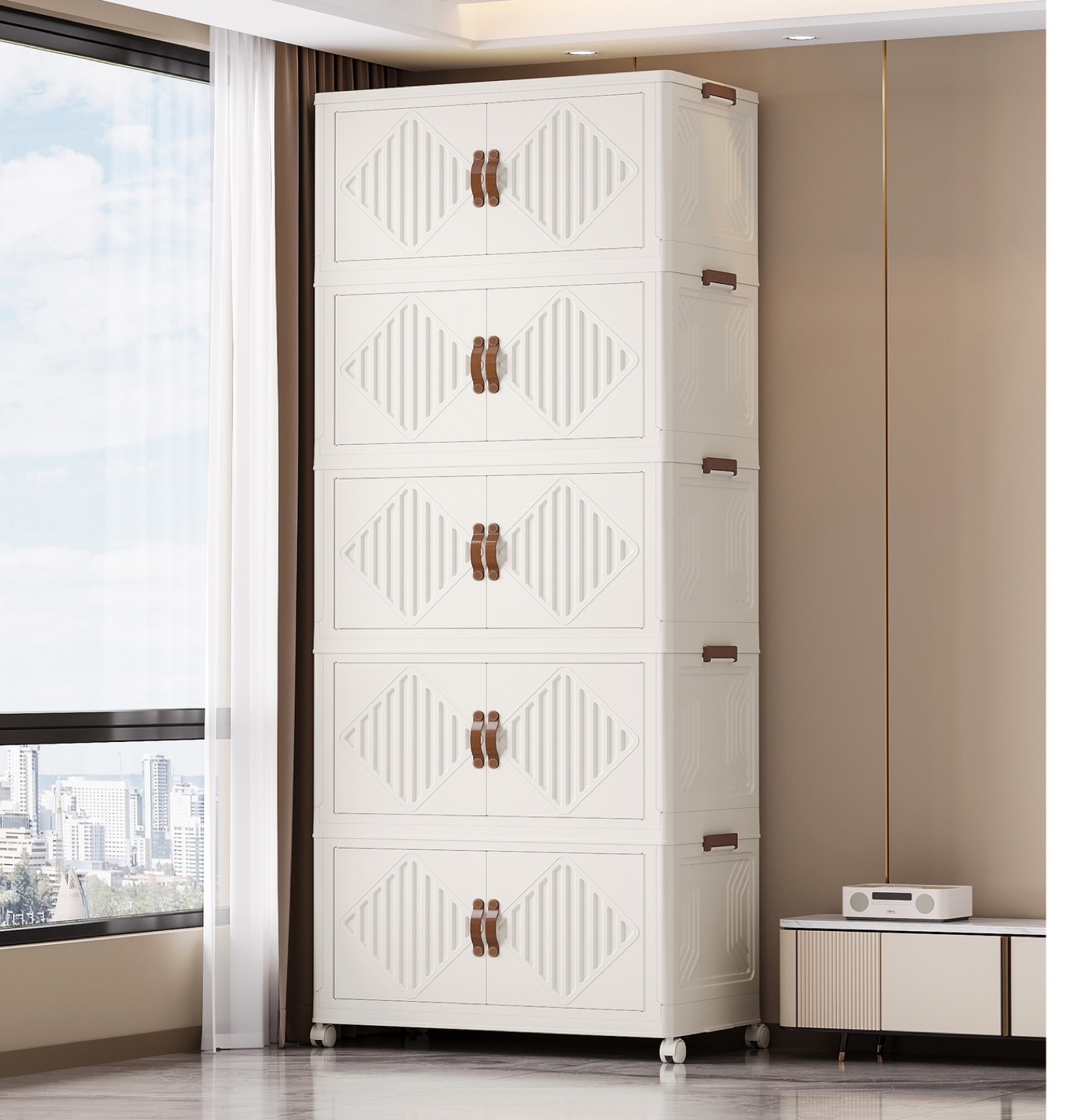 Brand new 5 tiers Storage Cabinet - photo 4