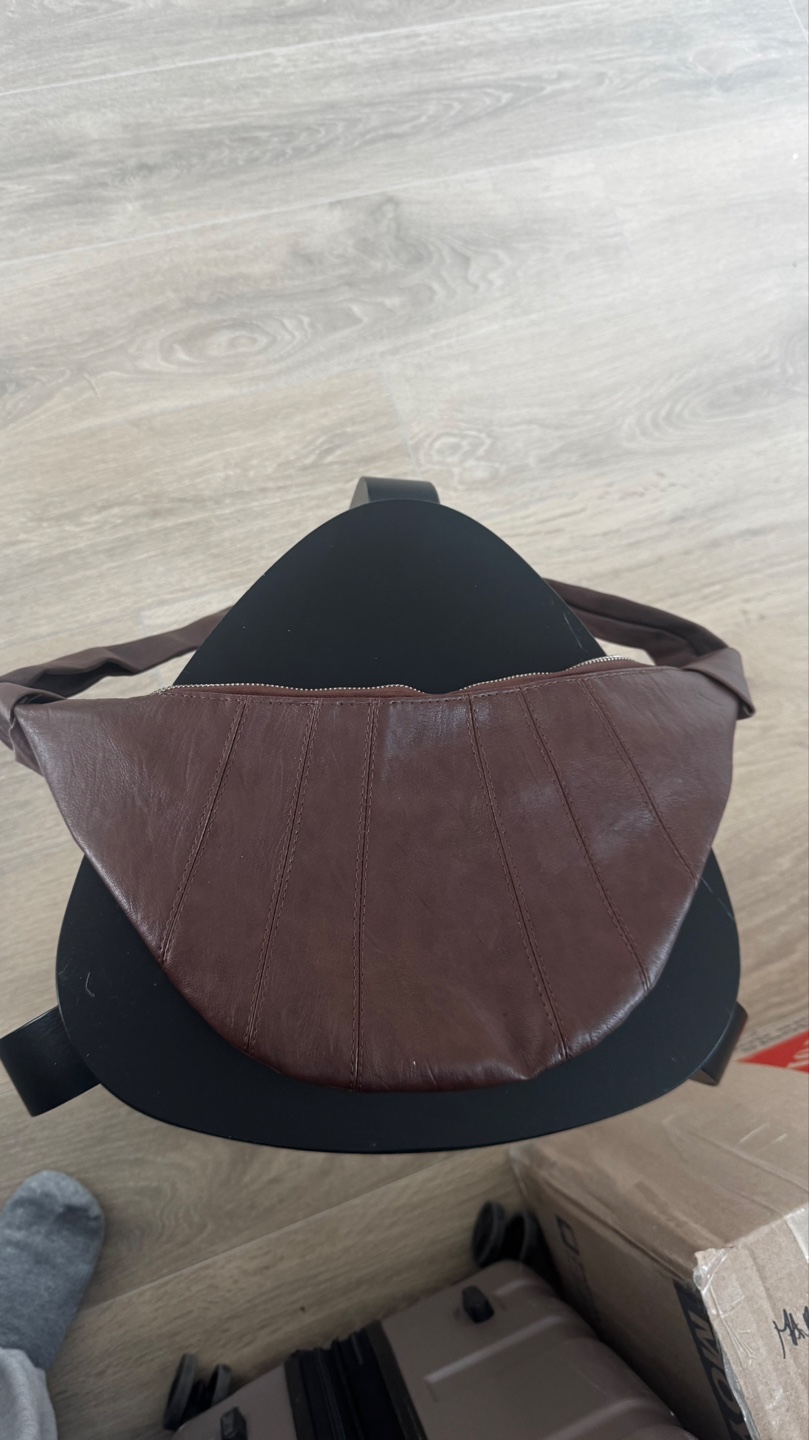Brown Leather Fanny Pack