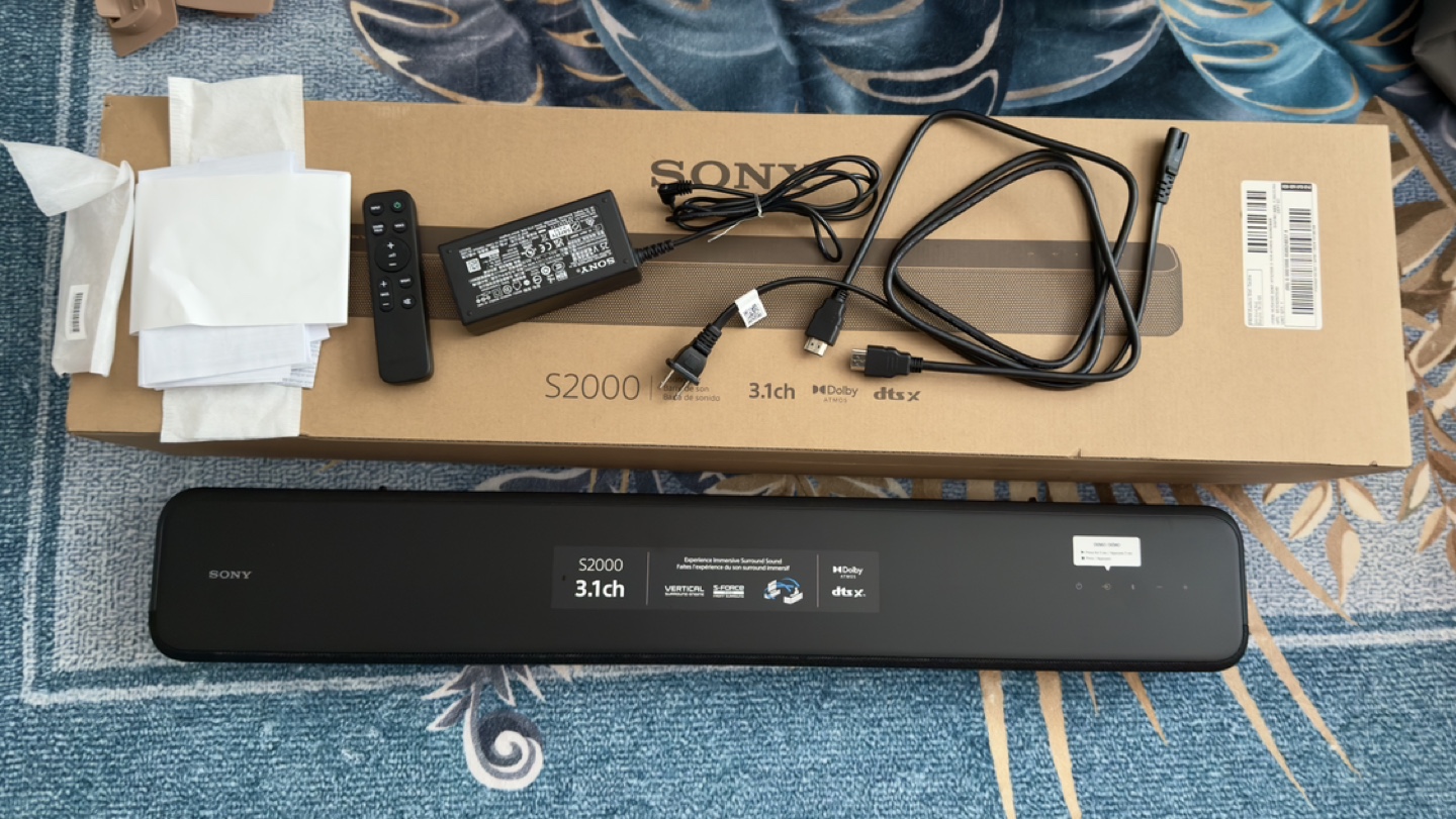 Sony S2000 3.1ch Soundbar - New in Box - photo 3