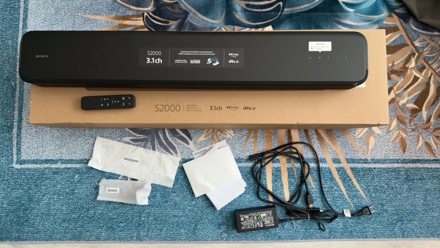 Sony S2000 3.1ch Soundbar - New in Box