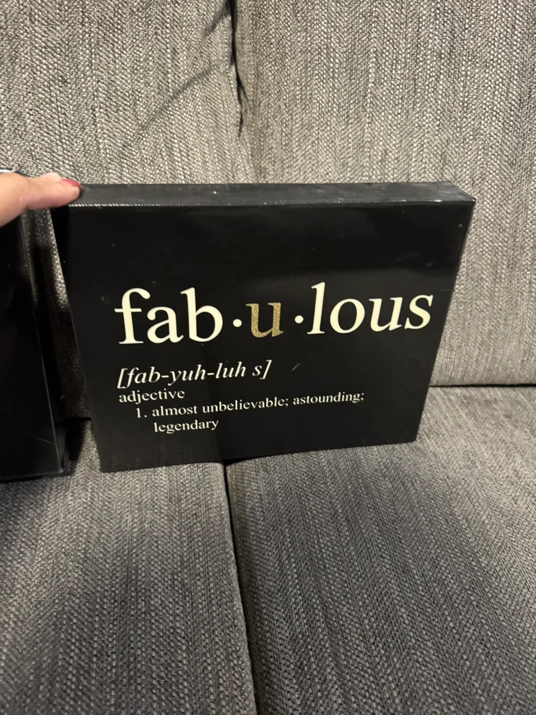 Set of 2 Black Frame canvas wall decor image indicator(4)