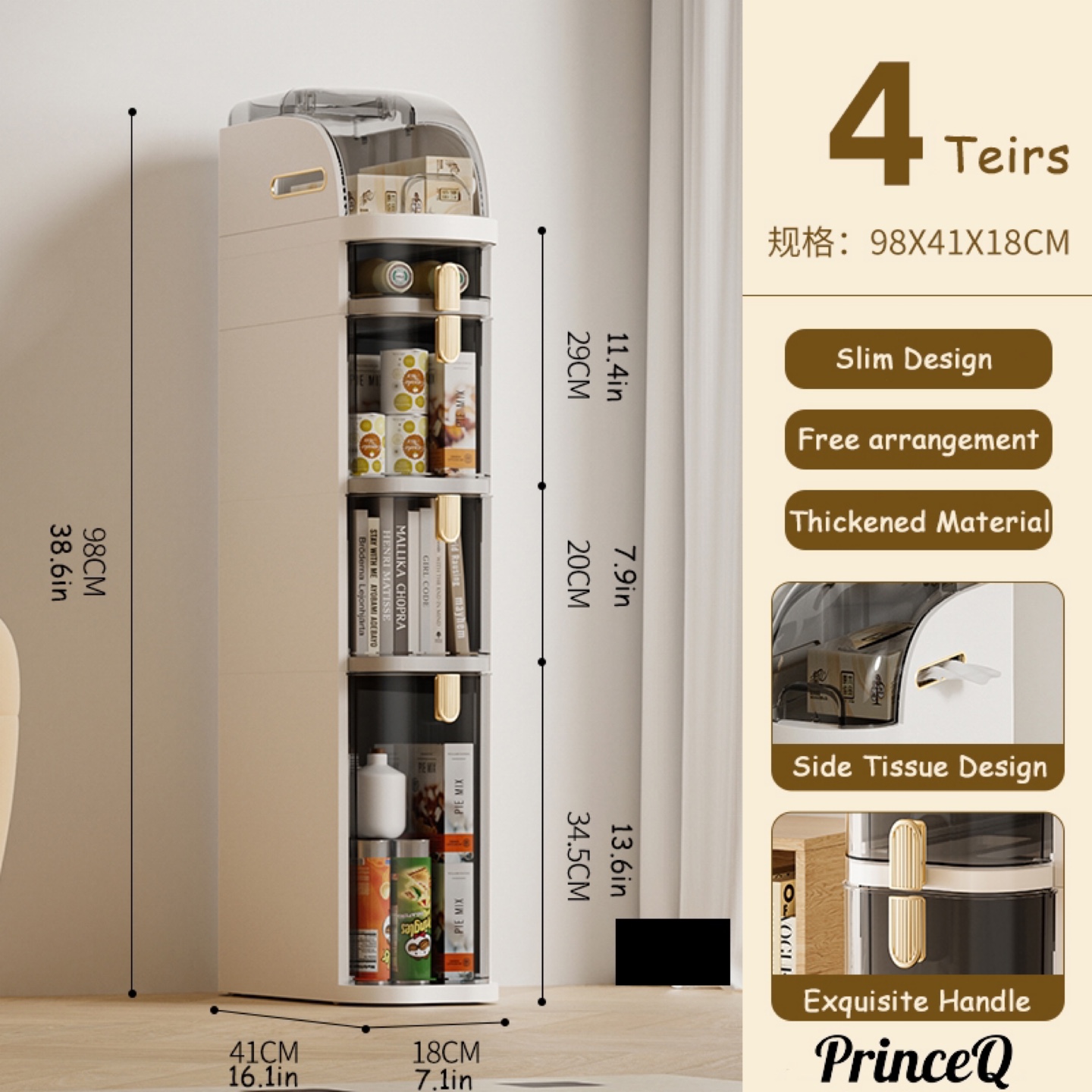 Brand new Slim Storage Drawers