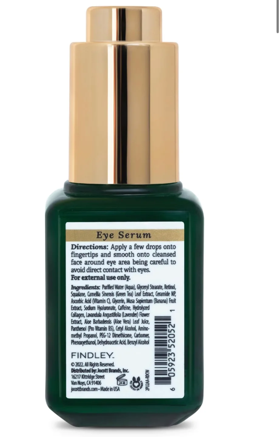 Findley Hyaluronic Acid & Green Tea Eye Serum image indicator(2)