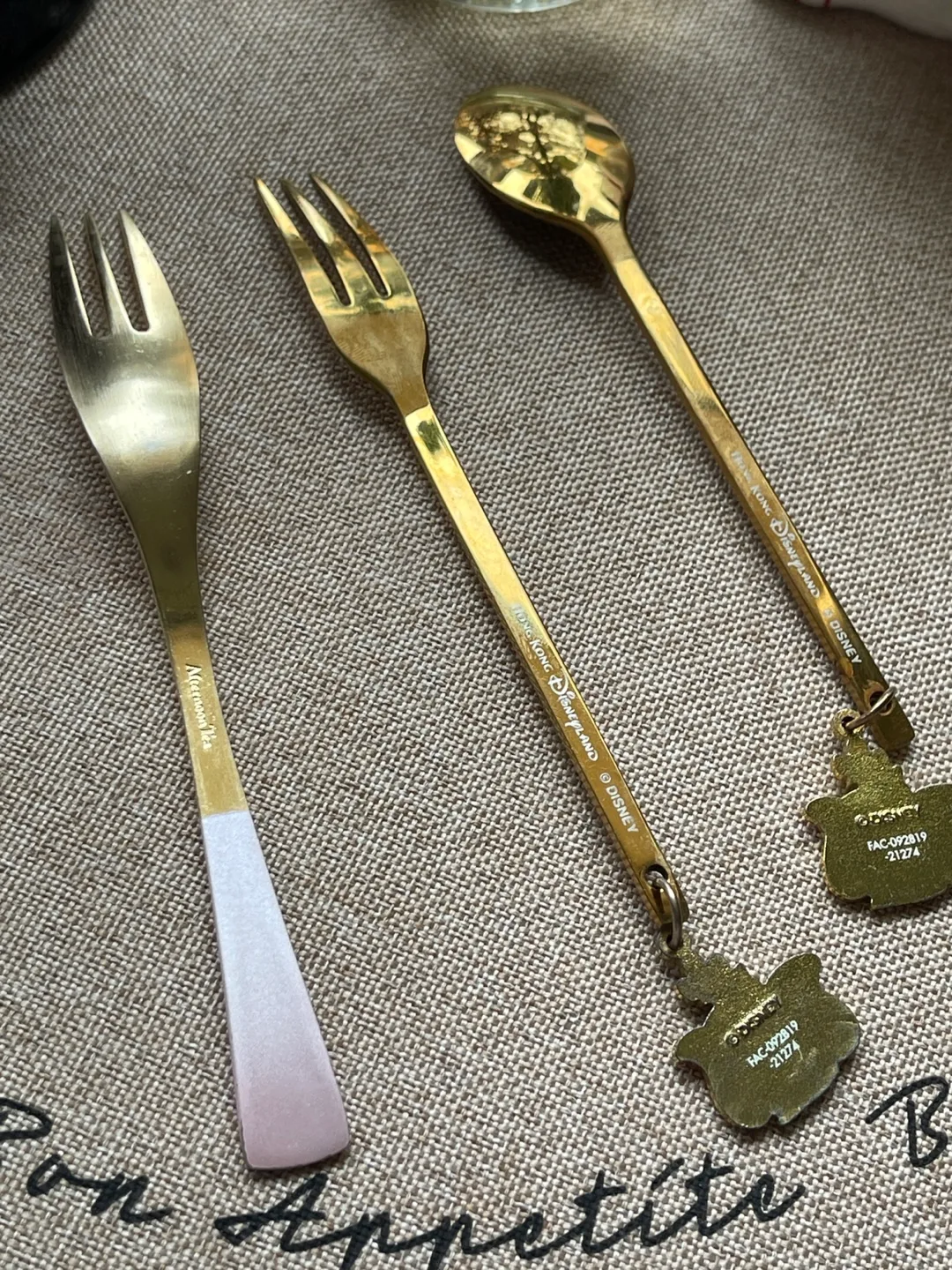 Gold-toned Dessert Set 💚 image indicator(2)
