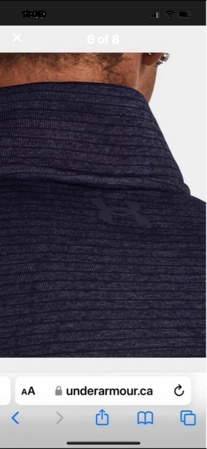 New XL Men's Under Armour UA Storm Sweaterfleece 1/4 Zip image indicator(6)