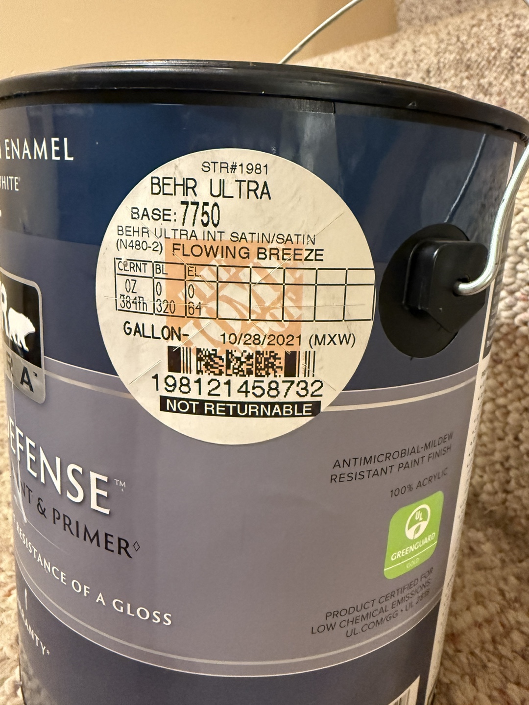 Interior Satin Enamel Paint by Behr 💚 - photo 2