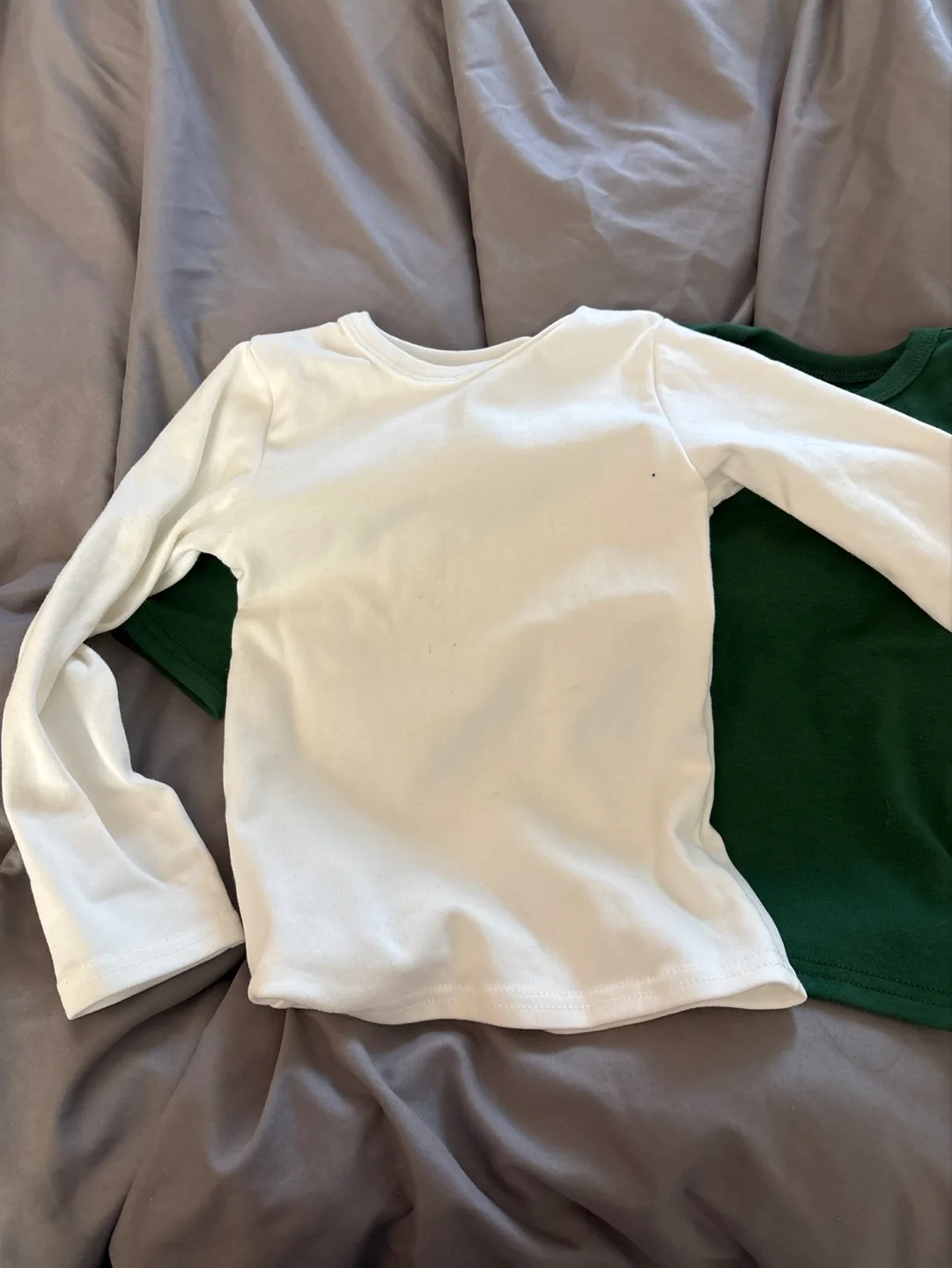 New 3 Kids' Long-Sleeve Shirts 💚 image indicator(2)