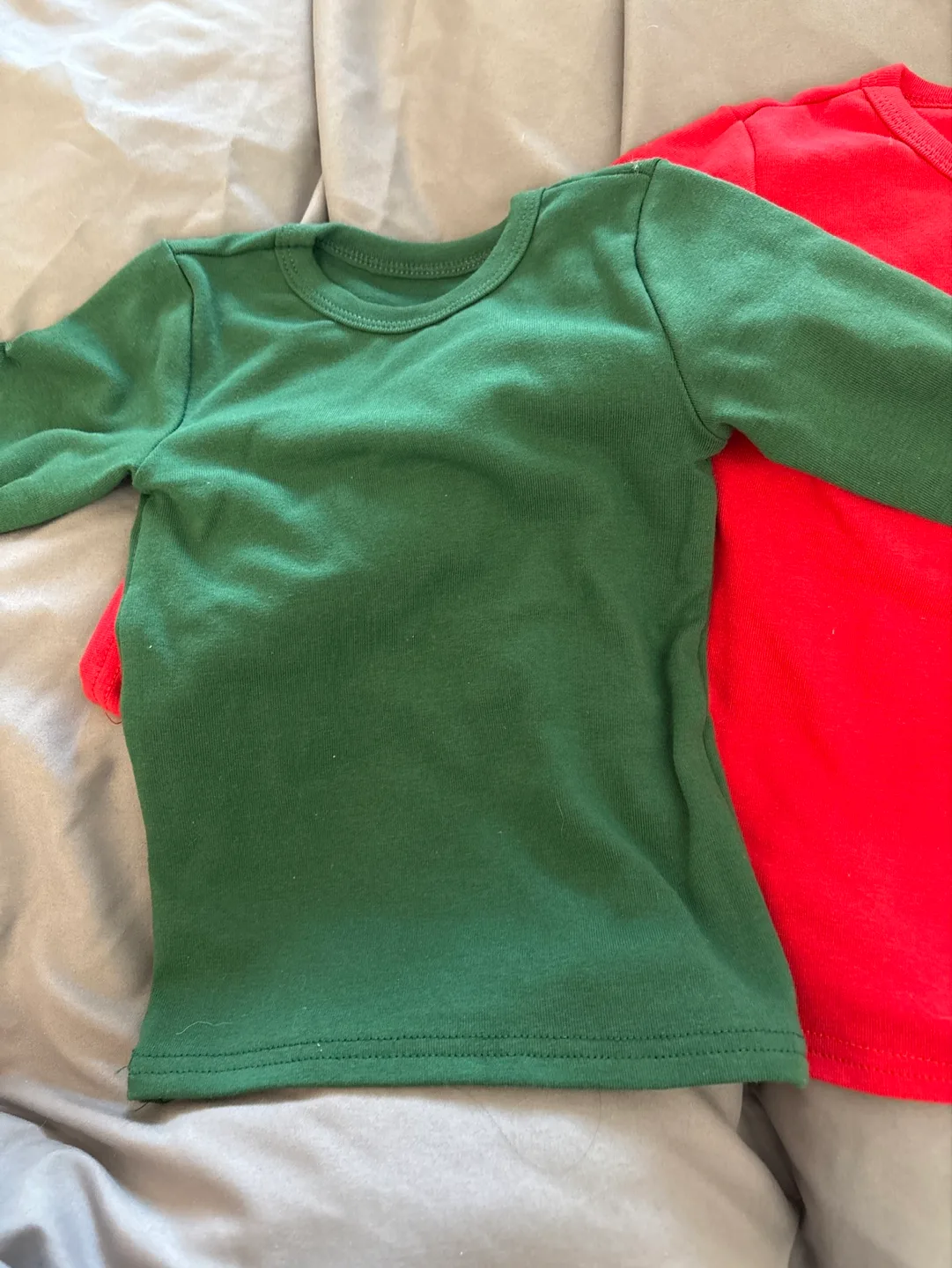 New 3 Kids' Long-Sleeve Shirts 💚 image indicator(3)