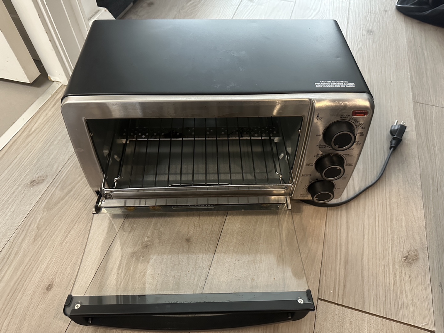 Black+Decker 4-Slice Toaster Oven