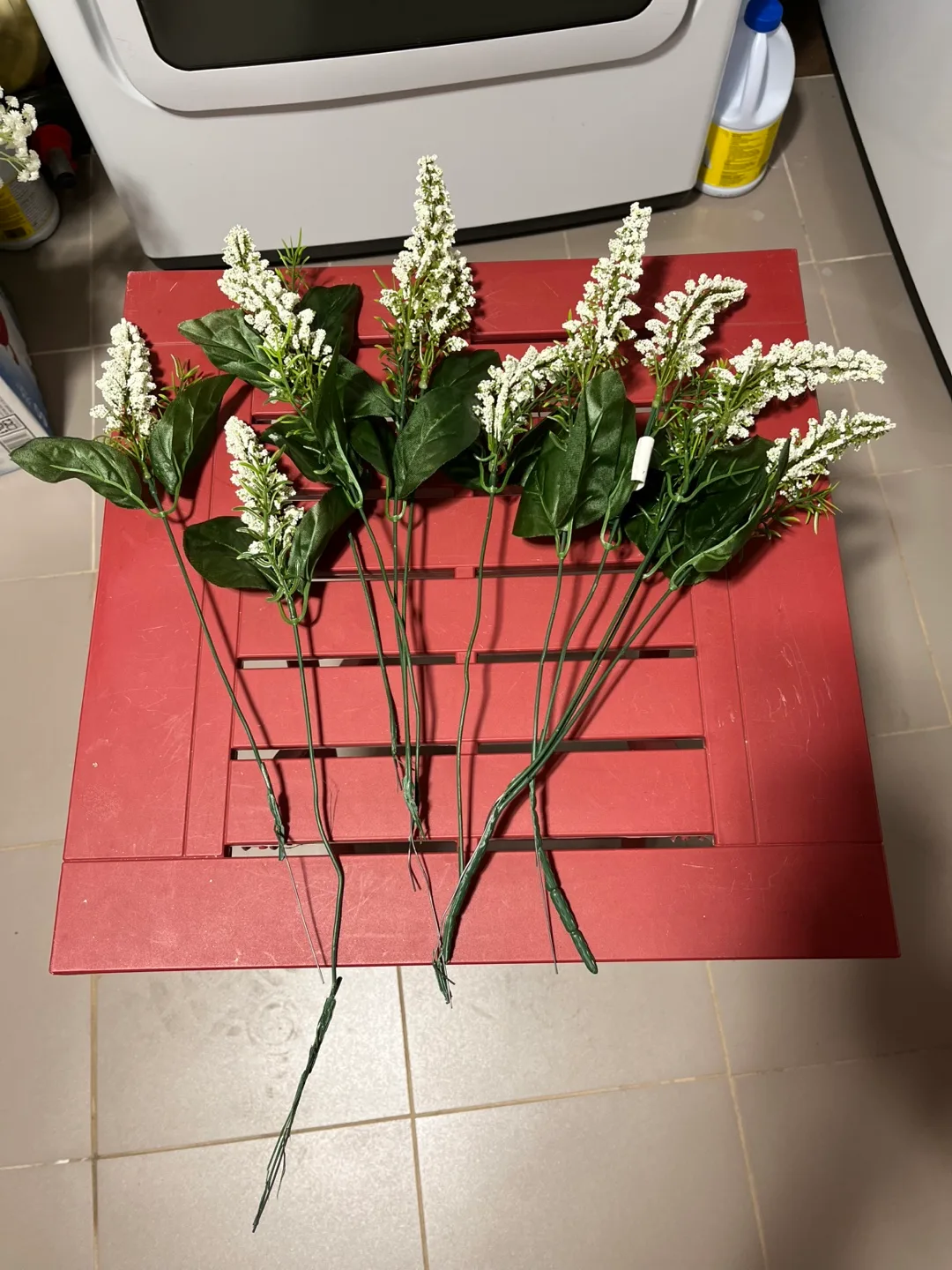 Bulk Artificial Flowers - White Roses for weddings image indicator(4)