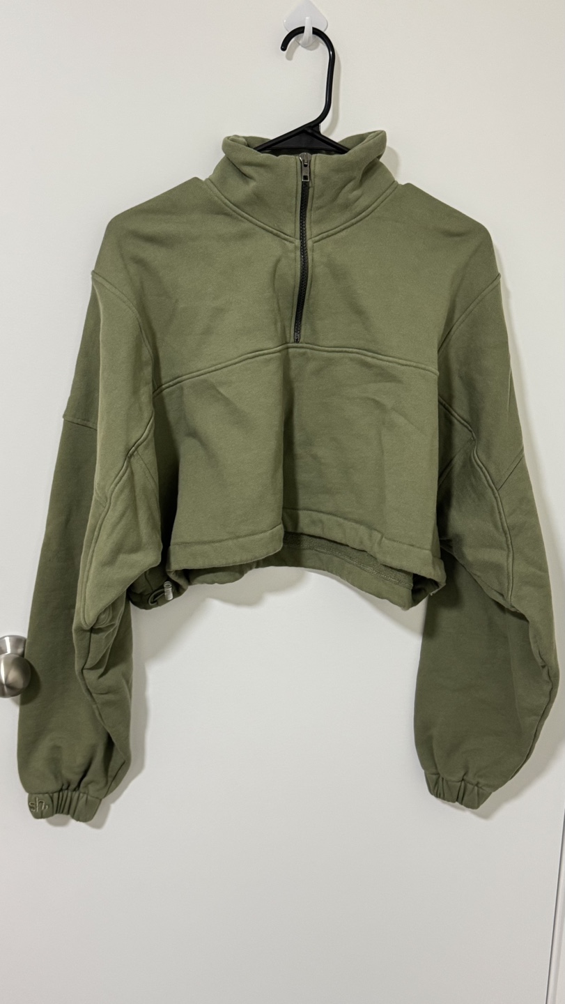 Nash Green baggy Cropped Tech-wear Style Green-x1 Brown-x1