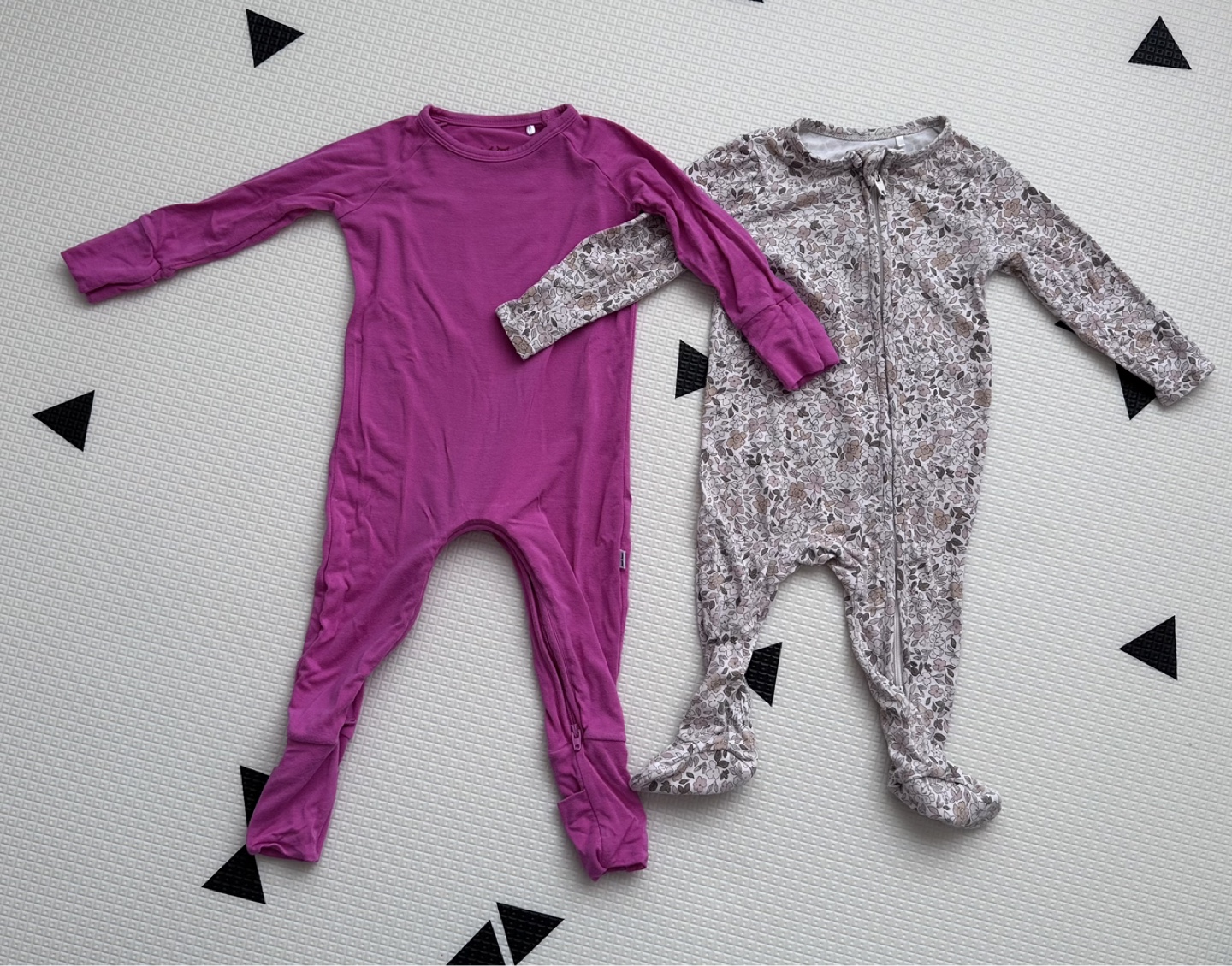 Little sleepies and angel dear bamboo 3-6 month