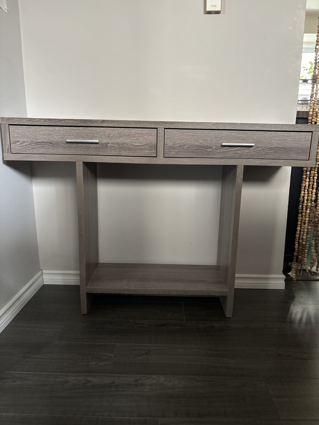 Console Table with Two Drawers