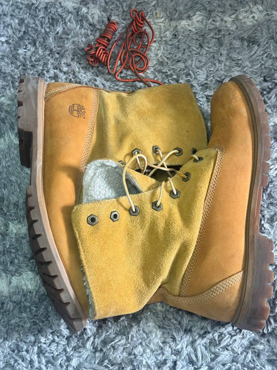 Timberland Wheat Suede Boots thumbnail