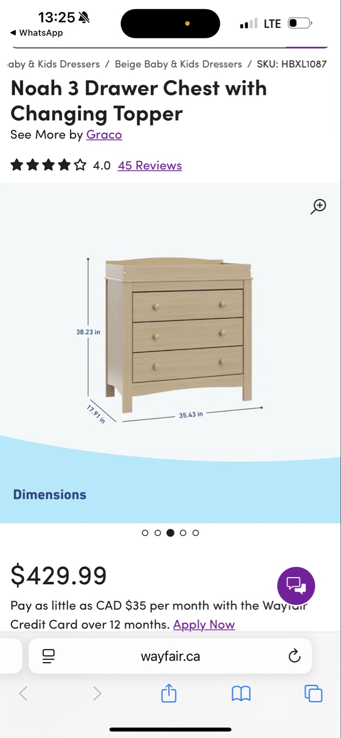 Graco Noah 3-Drawer Chest + Changing Topper - photo 3