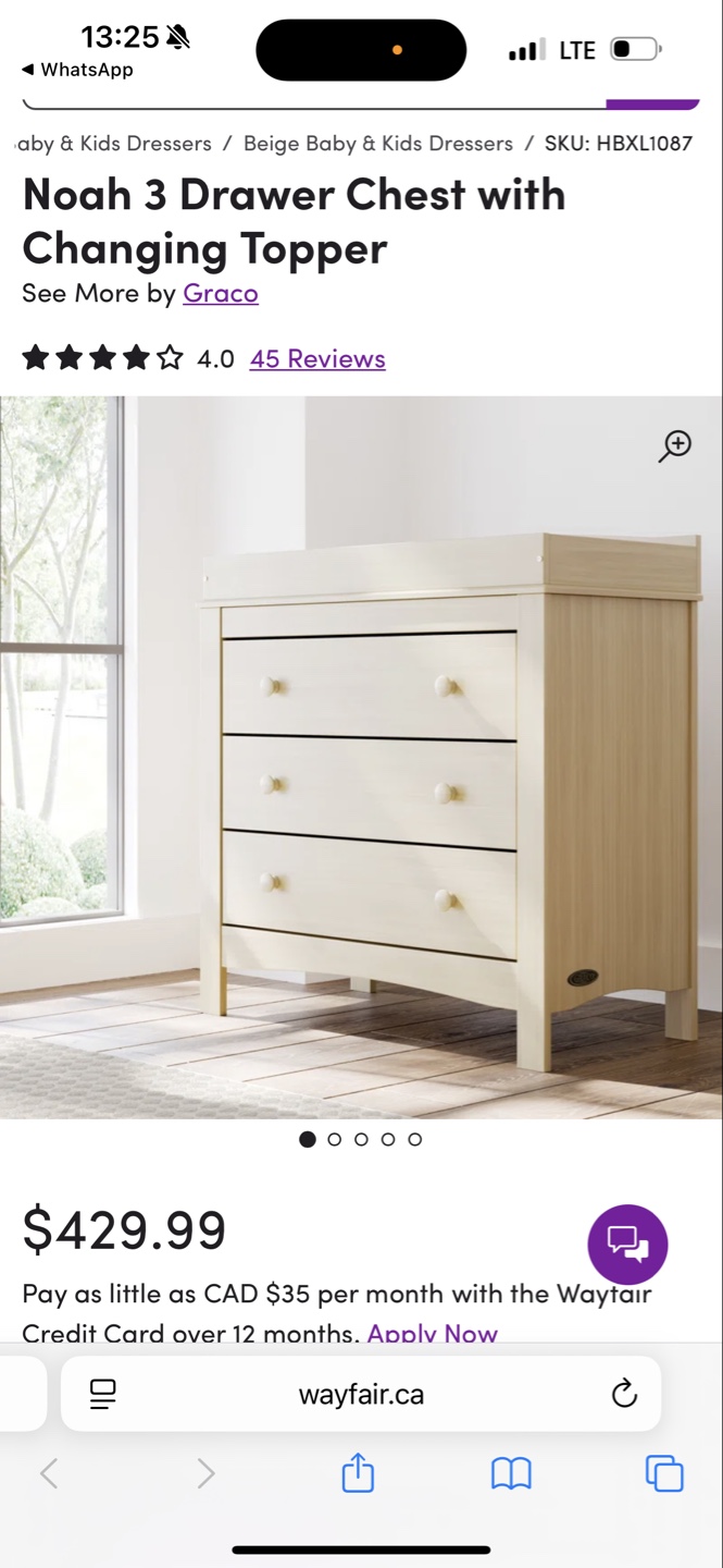 Graco Noah 3-Drawer Chest + Changing Topper - photo 2