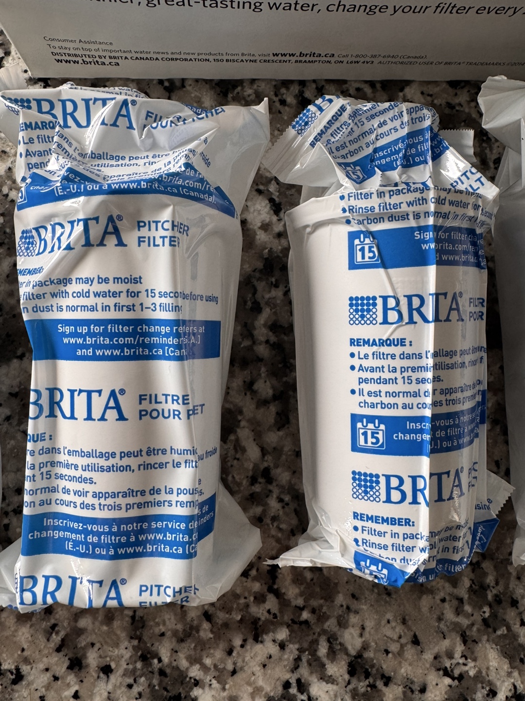 5 BRITA water filters (NEW) - photo 2