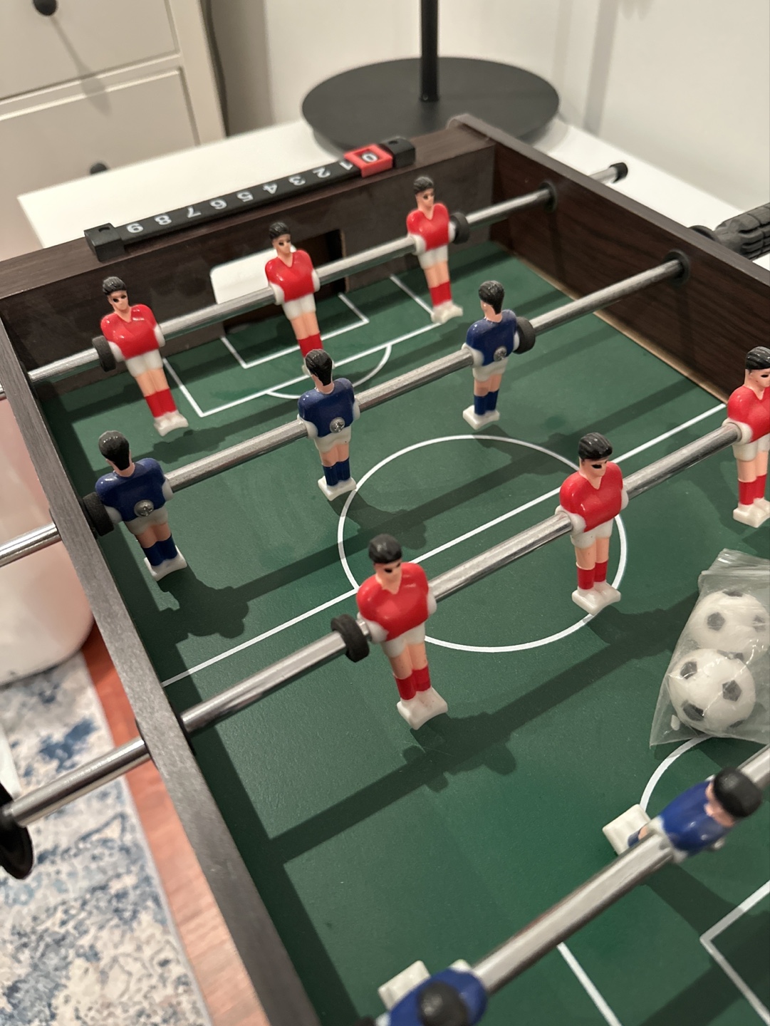 Mini Tabletop Foosball Game 💚⚽️ - photo 3