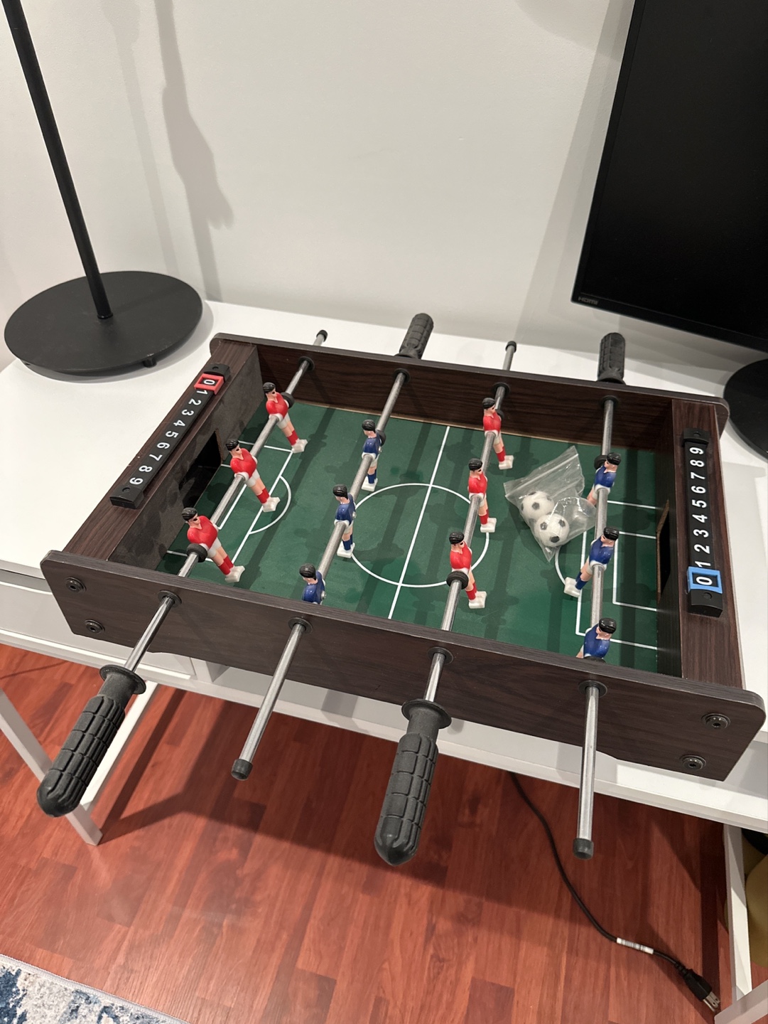 Mini Tabletop Foosball Game 💚⚽️