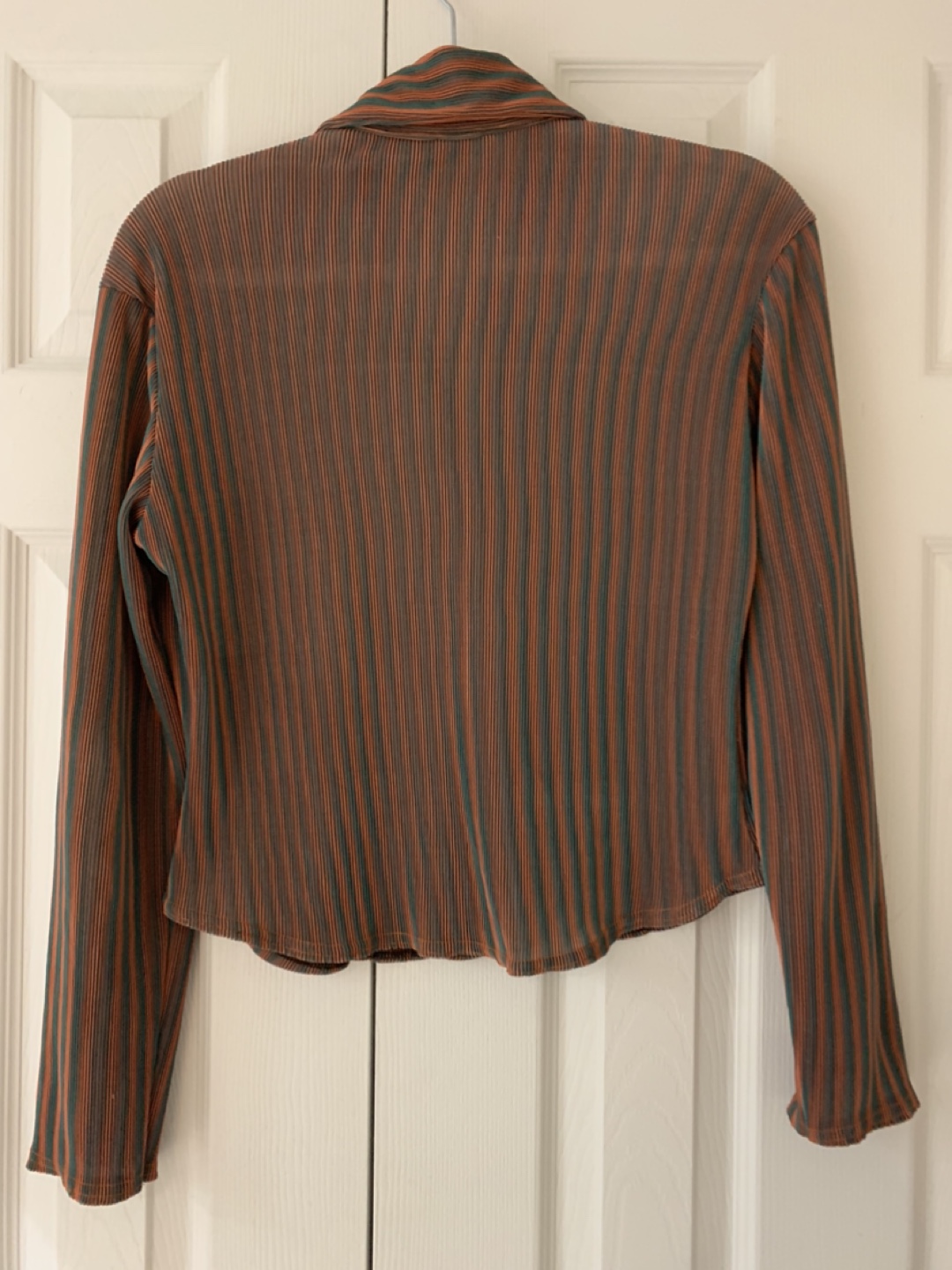 Vintage Striped Button Down Shirt - photo 2