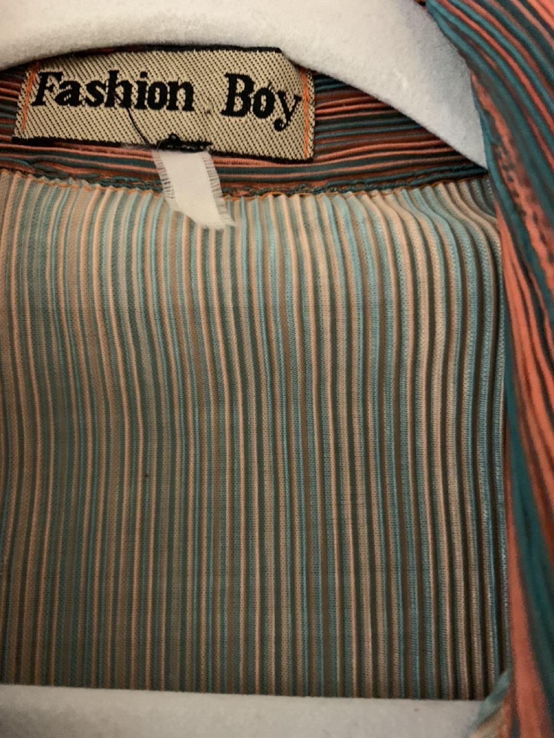 Vintage Striped Button Down Shirt - photo 3