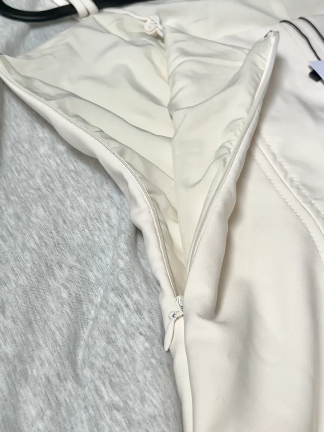 NEW w TAG Formal cream colored mini dress image indicator(3)