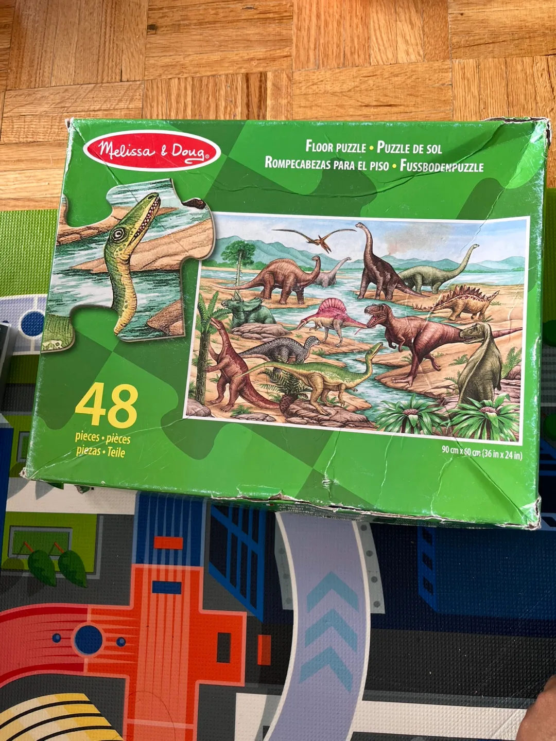 Melissa & Doug Dinosaurs Floor Puzzle - 48 Pieces thumbnail