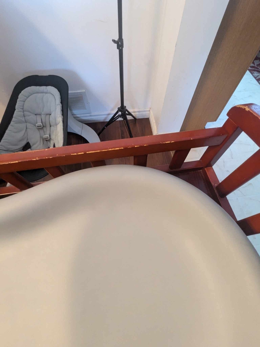 Used Baby Changing Table with Two Shelves - photo 4