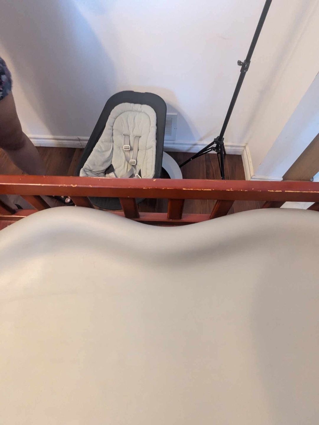 Used Baby Changing Table with Two Shelves - photo 5