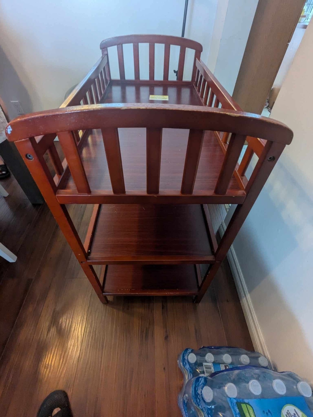 Used Baby Changing Table with Two Shelves - photo 3