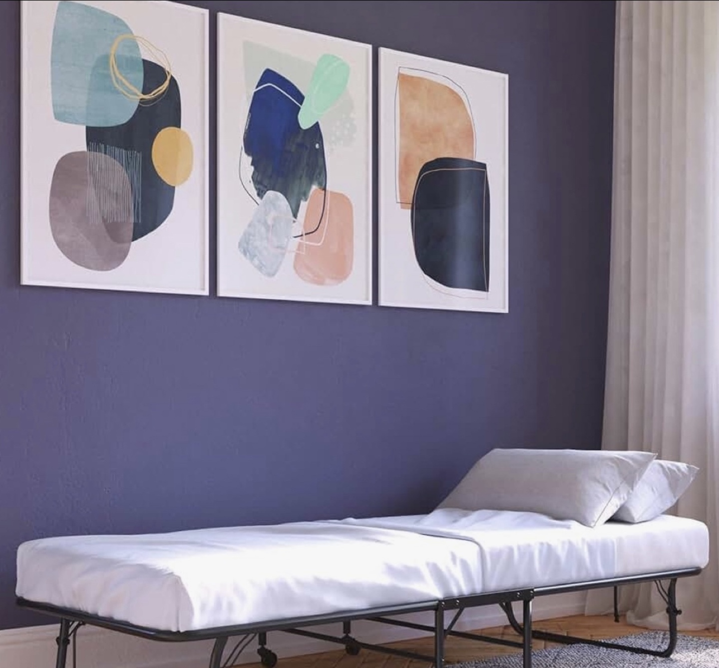 Foldable Single Bed Frame