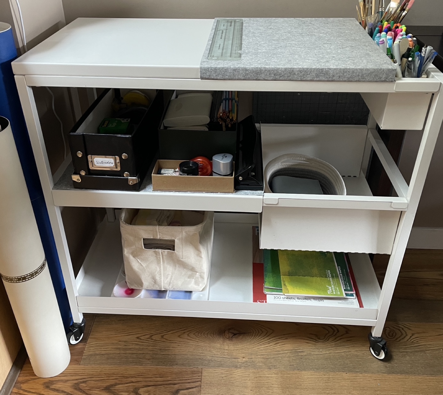 Utility cart with storage IKEA