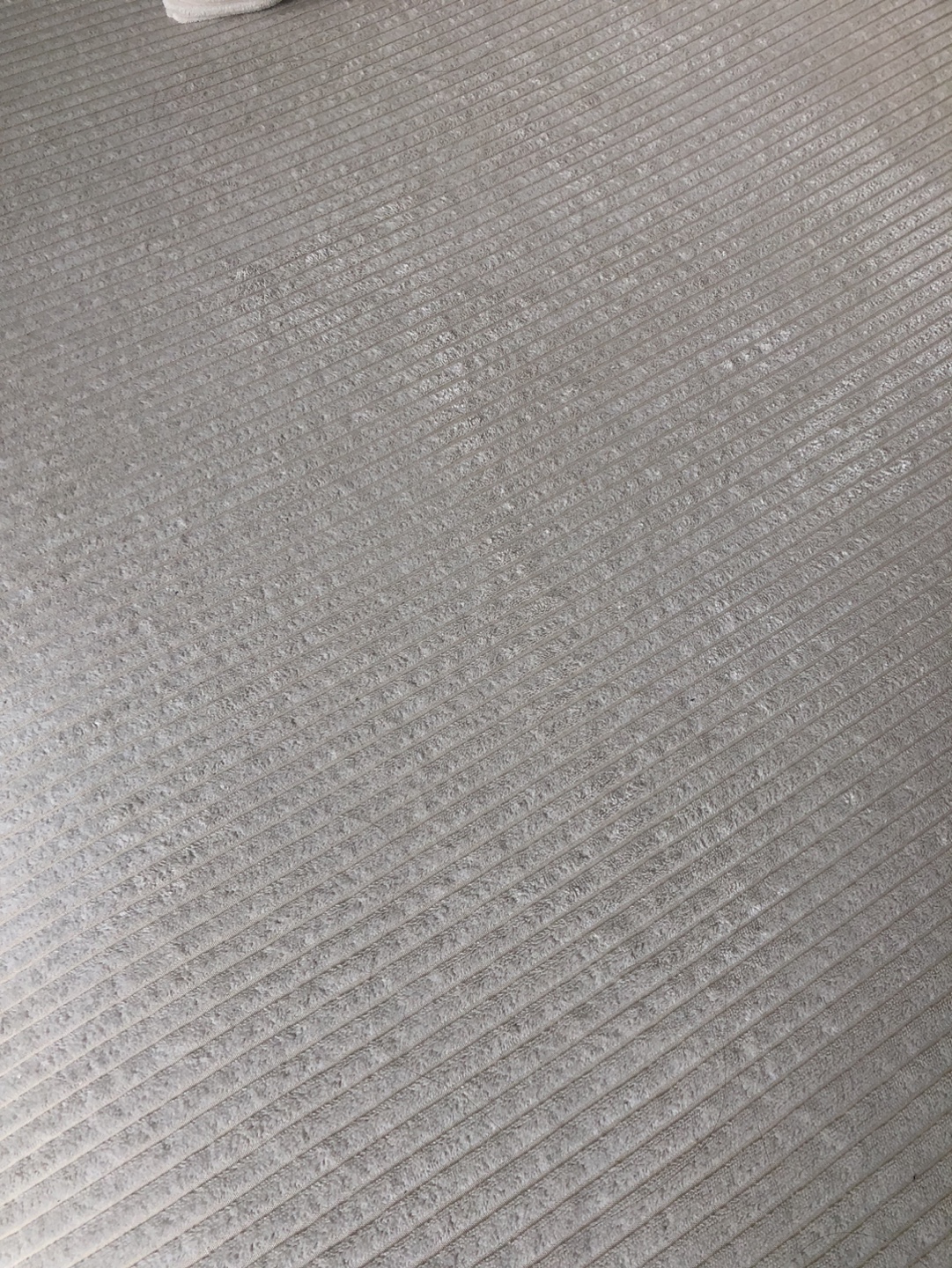 Cream Corduroy Sofa - photo 2