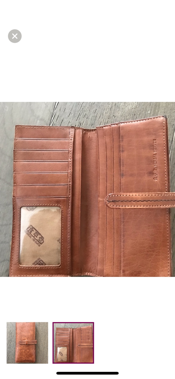 Brown Leather Wallet by Herbert Heaven - photo 2