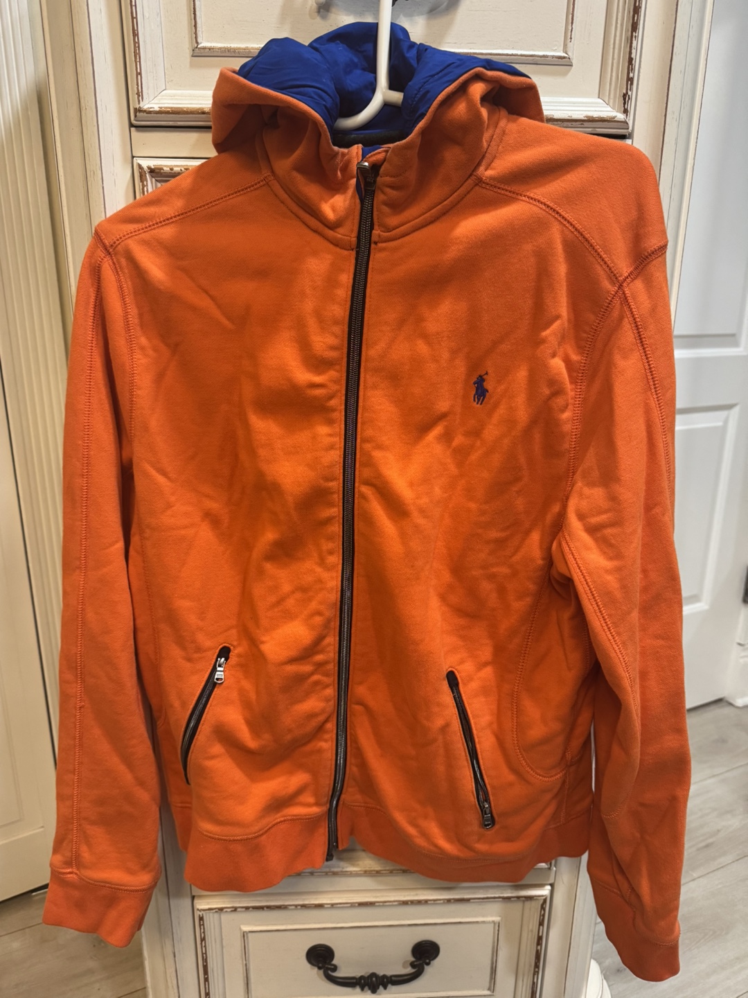 Kids Polo Ralph Lauren Orange Zip-Up Hoodie - photo 4