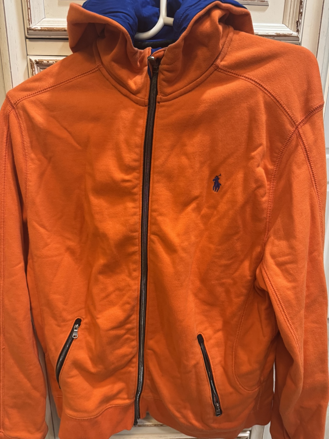 Kids Polo Ralph Lauren Orange Zip-Up Hoodie - photo 3