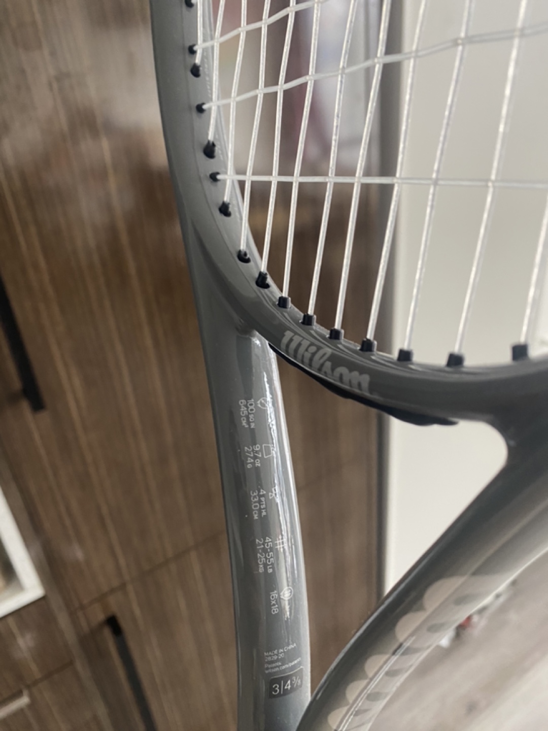 Wilson Pro Staff 100 Tennis Racquet - photo 2