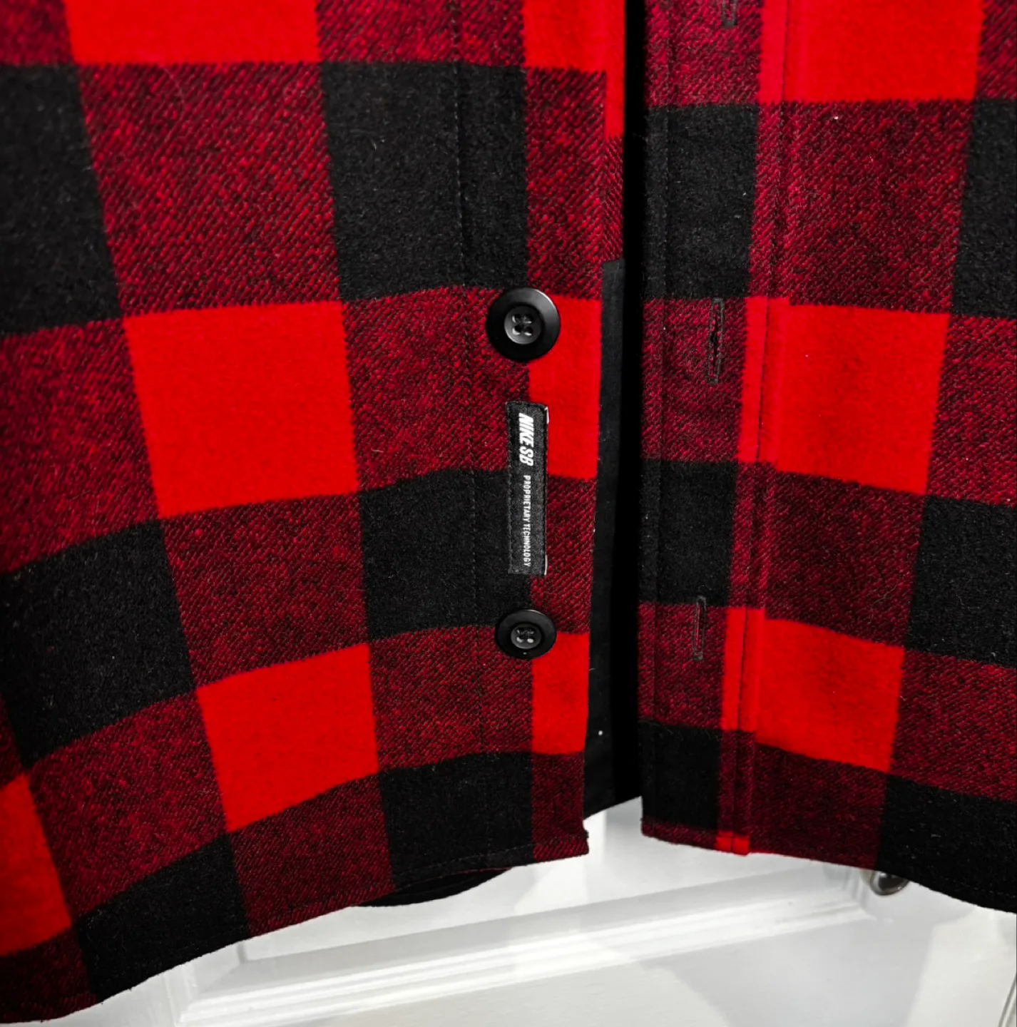Nike SB Flannel Shirt Jacket SZ S image indicator(2)