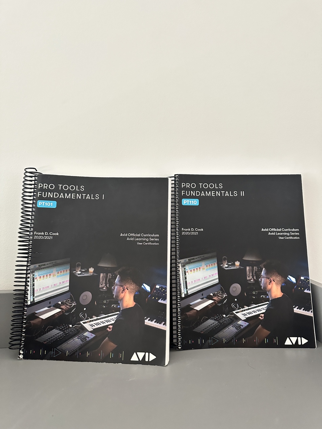 Avid Pro Tools Fundamentals I & II Course Books